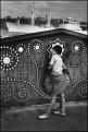 A Galata hídon, Isztambul, 1955 A Galata hídon, Isztambul, 1955